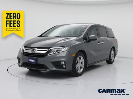 Green 2018 Honda Odyssey EX-L