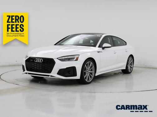 White 2025 Audi A5 Sportback S-Line Premium
