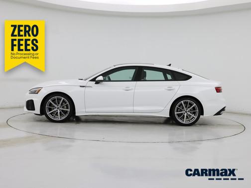White 2025 Audi A5 Sportback S-Line Premium