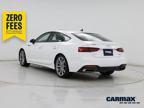 White 2025 Audi A5 Sportback S-Line Premium