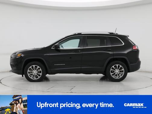 Black 2019 Jeep Cherokee Latitude Plus