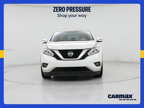 White 2018 Nissan Murano Platinum
