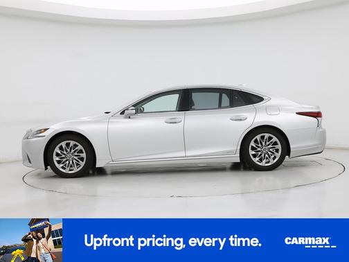Silver 2018 Lexus LS 500h