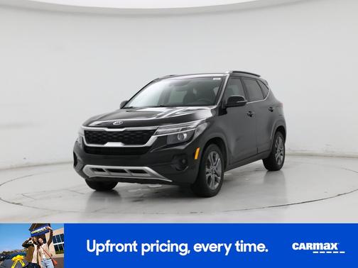 Black 2021 Kia Seltos S