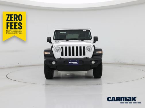 White 2022 Jeep Wrangler Sport S