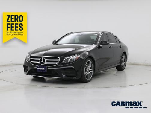 Black 2018 Mercedes-Benz E-Class