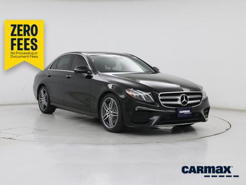 Black 2018 Mercedes-Benz E-Class