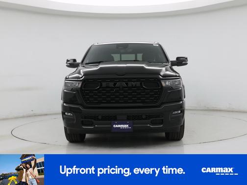 Black 2025 RAM 1500 Bighorn