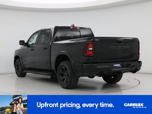 Black 2025 RAM 1500 Bighorn