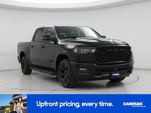 Black 2025 RAM 1500 Bighorn