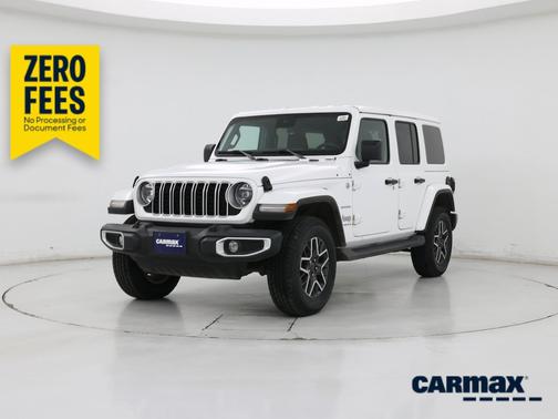 White 2024 Jeep Wrangler Sahara