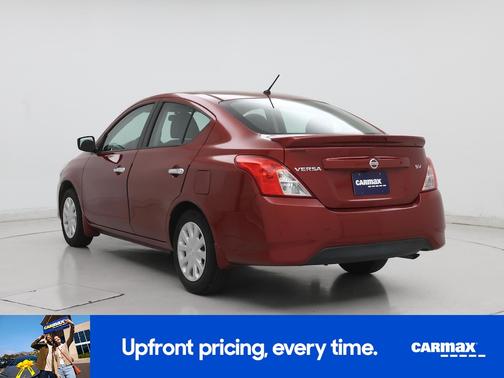 Red 2017 Nissan Versa SV