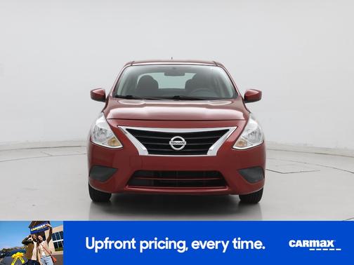 Red 2017 Nissan Versa SV