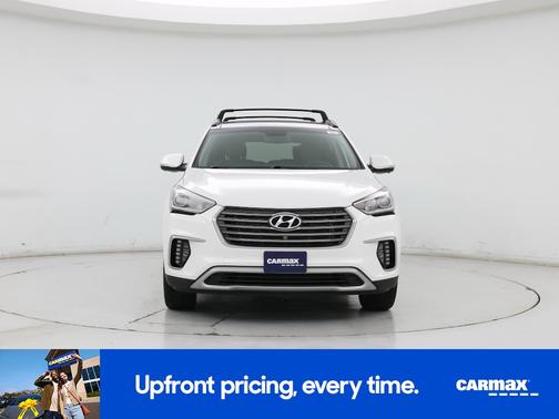 White 2018 Hyundai SANTA FE Limited Ultimate