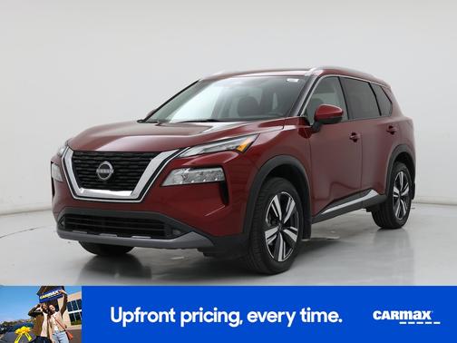 Red 2022 Nissan Rogue SL