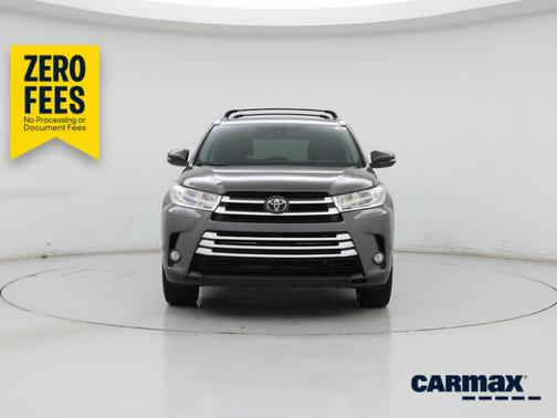Blue 2019 Toyota Highlander XLE