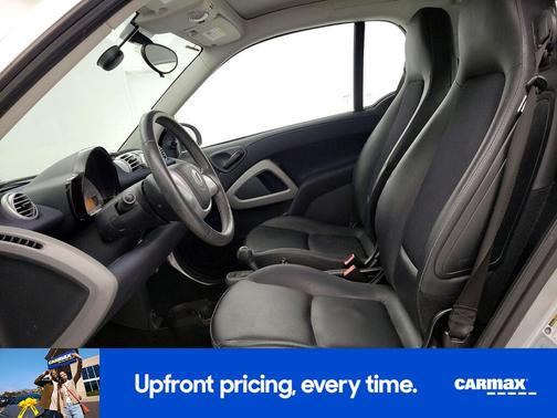 White 2015 smart ForTwo Passion