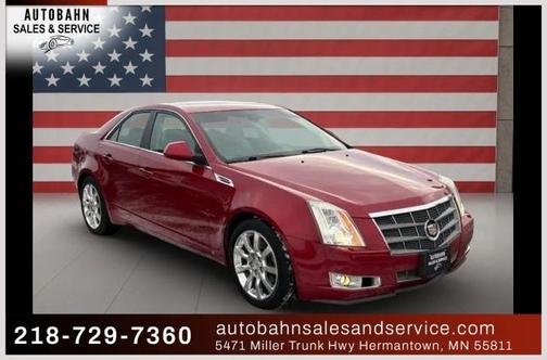 Red 2009 Cadillac CTS Base