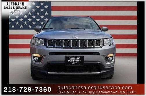 Silver 2018 Jeep Compass Limited