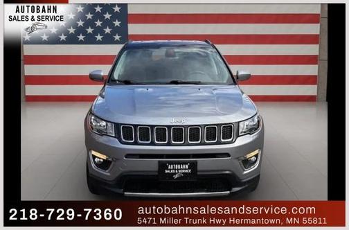 Silver 2018 Jeep Compass Limited