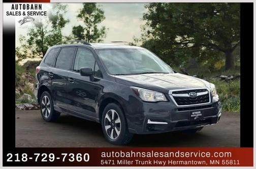 Dark Gray Metallic 2018 Subaru Forester 2.5i Premium