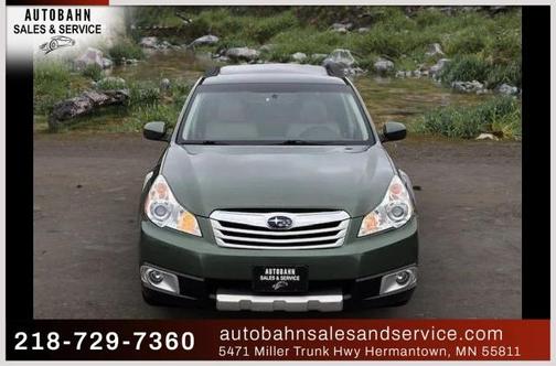 Cypress Green Pearl 2011 Subaru Outback 2.5i Premium