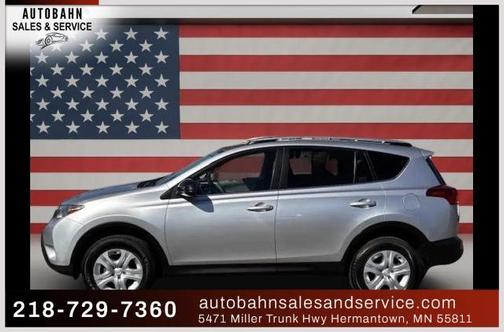 Silver 2013 Toyota RAV4 LE