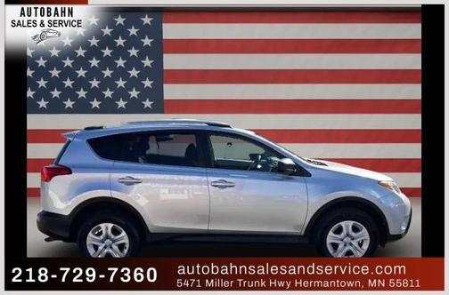 Silver 2013 Toyota RAV4 LE