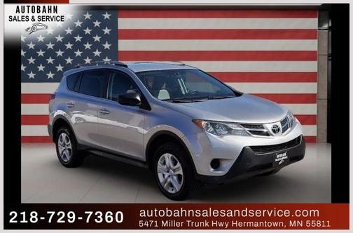 Silver 2013 Toyota RAV4 LE