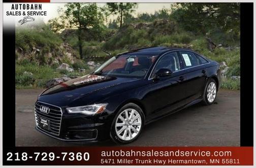 Black 2016 Audi A6 2.0T Premium quattro