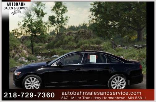 Black 2016 Audi A6 2.0T Premium quattro