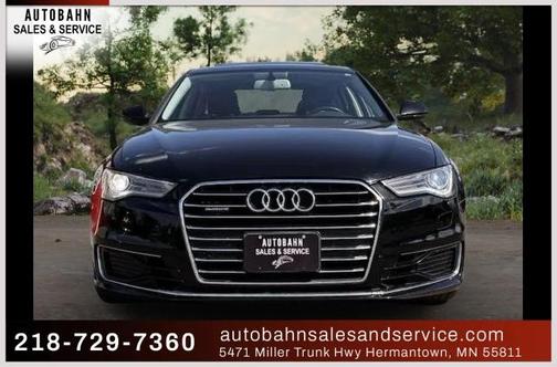 Black 2016 Audi A6 2.0T Premium quattro