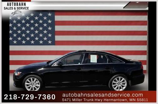 Black 2016 Audi A6 2.0T Premium quattro