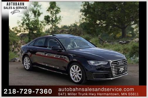 Black 2016 Audi A6 2.0T Premium quattro