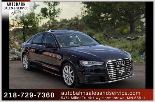 Black 2016 Audi A6 2.0T Premium quattro
