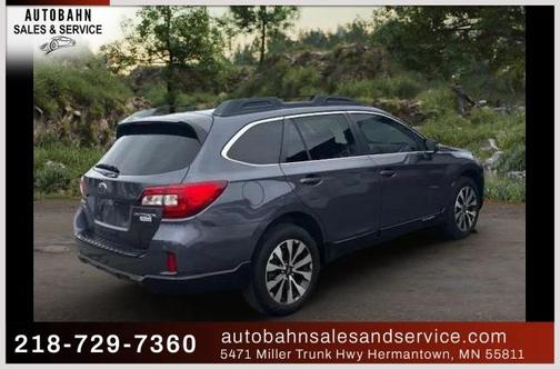 Carbide Gray Metallic 2015 Subaru Outback 2.5i Limited