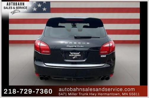Black 2011 Porsche Cayenne Turbo