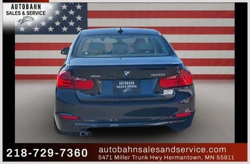 Blue 2014 BMW 328 i xDrive