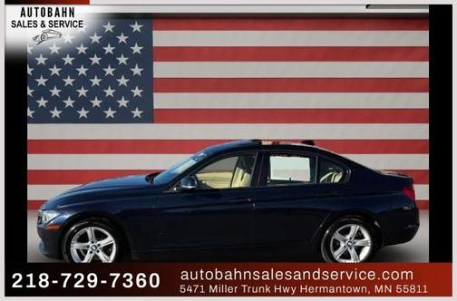 Blue 2014 BMW 328 i xDrive