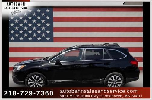 Crystal Black Silica 2017 Subaru Outback 2.5i Limited