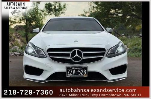 White 2015 Mercedes-Benz E-Class E 250 BlueTEC 4MATIC