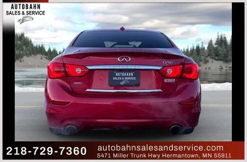 2017 INFINITI Q50 3.0T Red Sport 400