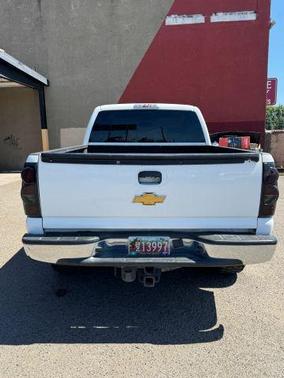 White 2003 Chevrolet Silverado 1500 LS Extended Cab
