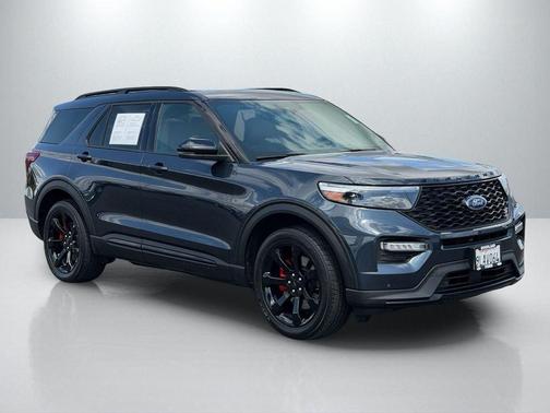 Blue 2023 Ford Explorer ST