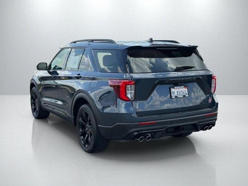 Blue 2023 Ford Explorer ST