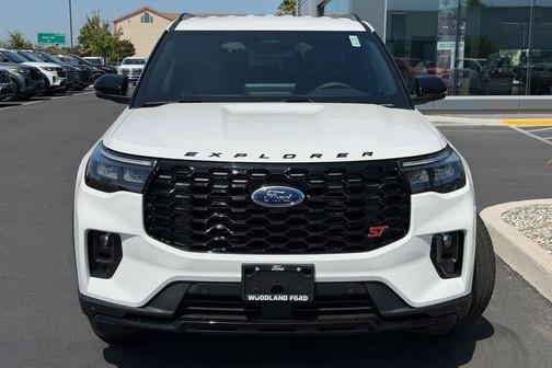 White 2026 Ford Explorer ST