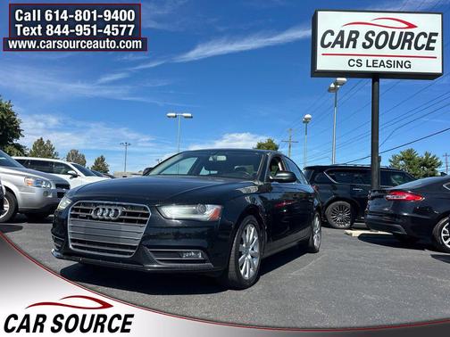 Brilliant Black 2013 Audi A4 2.0T Premium quattro