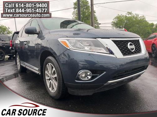 Arctic Blue Metallic 2015 Nissan Pathfinder SL
