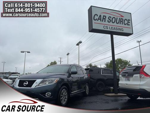 Arctic Blue Metallic 2015 Nissan Pathfinder SL
