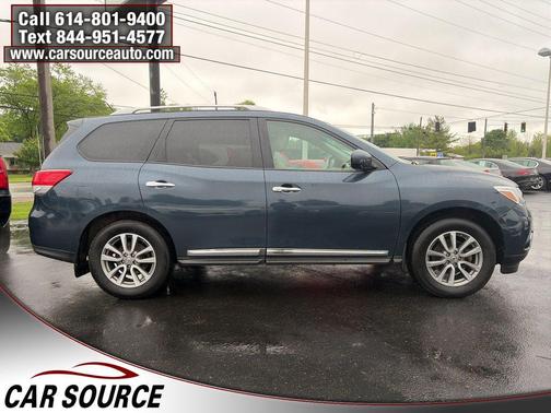 Arctic Blue Metallic 2015 Nissan Pathfinder SL